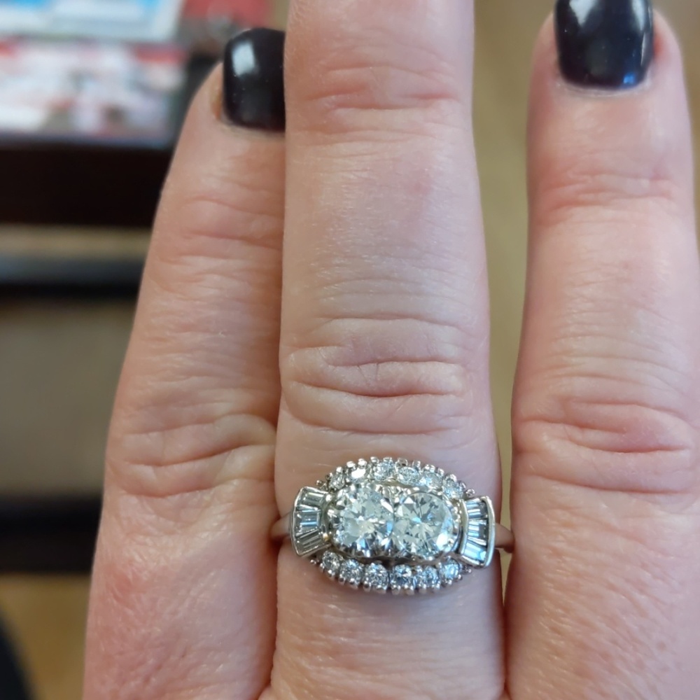 Antique diamond ring